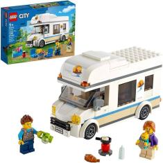 Imagem de LEGO City Holiday Camper Van 60283 Kit de Construção; Brinquedo de Férias Legais para Crianças, Novo 2021 (190 Peças)
