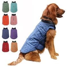 Imagem de Casaco de inverno para cães EMUST, roupas para cães para clima frio, estilo britânico à prova de vento quente para cães pequenos para o inverno, PP