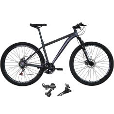 Imagem de Bicicleta Aro 29 Absolute Nero 4 Alumínio 21v Câmbios Shimano Cabos Internos Freio a Disco Suspensão-Unissex