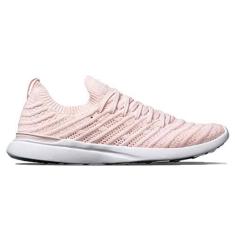 Imagem de APL: Athletic Propulsion Labs Techloom Wave feminino, Rosa branqueado/branco/transparente, 36