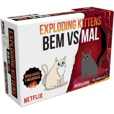 Imagem de Jogo de Cartas Exploding Kittens Bem vs Mal - Galápagos