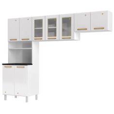 Imagem de Cozinha De Aço Compacta Telasul Diamante 3Pçs Branco