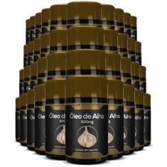 Imagem de 40x oleo de alho premium 500mg 60caps atacado - HF SUPLEMENTOS