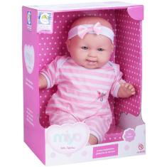 Bebê Reborn Premium Realista Silicone Pode Dar Banho - Milk Brinquedos -  Boneca Reborn - Magazine Luiza