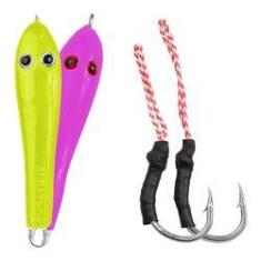 Imagem de Isca Artificial Albatroz Jig Sapinho Lemon Pink 25g