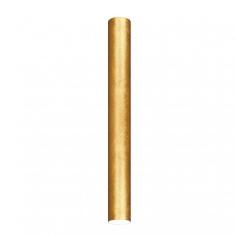 Imagem de Plafon Viena Tubo 90Cm Conti Iluminação Folheado A Ouro