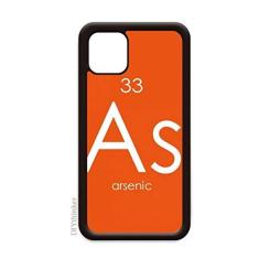 Imagem de Elementos de Química Tabela de Período Arsênio Semimetal Para iPhone 12 Pro Max Capa para Apple Mini Mobile Case Shell