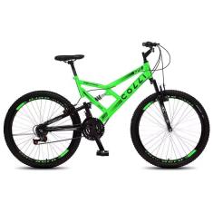 Imagem de Bicicleta Colli GPS Aro 20 Dupla Suspensão Full 21 Machas 