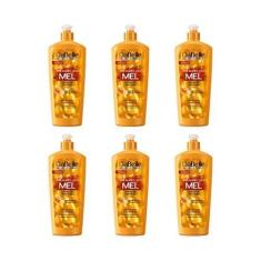 Imagem de Creme Pentear Dabelle 550G Milagres Do Mel - Kit Com 6Un