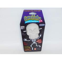 Imagem de Bolinha Ultra Resistente Caveirinha Nylon Branco Pet Games, Tamanho M
