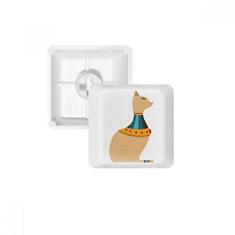 Imagem de Egypt Cat Totem Ilustração Padrão Teclado Mecânico PBT Gaming Upgrade Kit