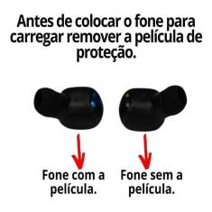 Imagem de Fones Ouvido Sem Fio Wireless Preto Para Samsung J7 Pro