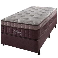 Imagem de Cama Box + Colchão Solteiro Detroit Molas Ensacadas Visco