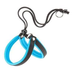 Imagem de Peitoral Ferplast Agila Fluo Azul Para Cães Até 8Kg - Tamanho 2