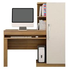 Imagem de Escrivaninha Office Cinamomo Off White - Valdemóveis