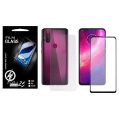 Imagem de Película Carbono + Película Vidro 3D Moto One Hyper Xt2027-1 - Cell In