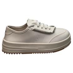 Imagem de Tênis Moleca Flatform Strass Feminina-Feminino