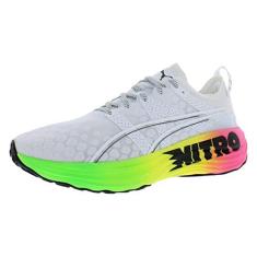 Imagem de PUMA Foreverrun Nitro Futrograde, Puma Gecko branco/verde, 41