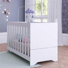 Imagem de Berço Multimoveis 3 em 1 Branco para Colchão 130cmx60cm