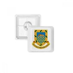 Imagem de Kit de atualização de teclado mecânico PBT teclado mecânico com emblema Nacional Oceania da Tuvalu