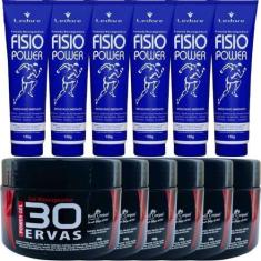 Imagem de Revenda Atacado 6 Gel 30 Ervas Power 300G + 6 Pomada Massageadora Fisi