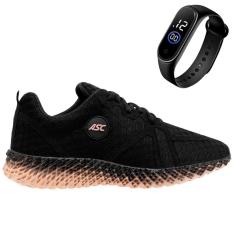 Imagem de Tênis Feminino Leve Para Academia Caminhada Corrida + Relógio-Feminino