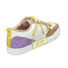 Imagem de Tênis Feminino Cano Médio Preto Branco Moleca 5740.205-Feminino