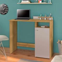 Imagem de Mesa Para Escritório Escrivaninha 1 Porta Home Office - Alpoim