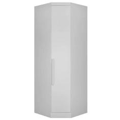 Imagem de Guarda Roupa Rizon Módulo Canto Oblíquo 1 Porta Novo Horizonte Cor Branco