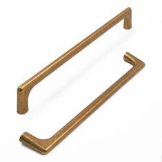 Imagem de KNOKLOCK Pacote com 10 puxadores de armário de cozinha de 192 mm (7,5 pol.) Puxadores de armário de cozinha puxadores de gaveta de armário de cozinha para guarda-roupa de armário