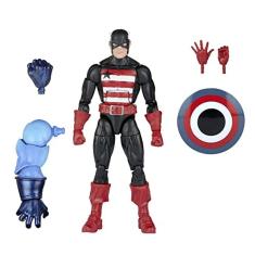 Imagem de Boneco de ação U.S. Agent, 15 cm, 1 acessório, 2 peças Build-A-Figure