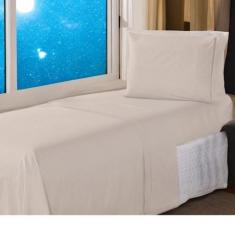 Imagem de Jogo De Cama Solteiro 3 Peças Micropercal 300 Fios - Dinah Enxovais