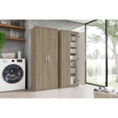 Imagem de Guarda-Roupa Multiuso Margarida 02 Pts. Rústico - Henn