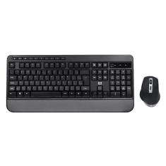 Imagem de Kit Teclado e Mouse Sem Fio CS1200 Multimídia Conexão BT+USB 3200DPI Ajustável Com Cliques Multi - TC301