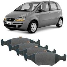 Imagem de Kit Pastilha Freio Fiat Idea 2009 a 2016 Dianteira Teves Cobreq