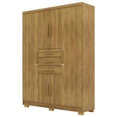 Imagem de Guarda Roupa Casal Taurus 6 Portas Nature Vila Rica