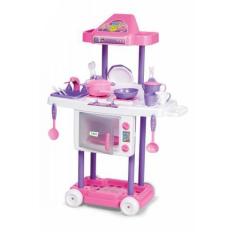 Imagem de Cozinha Infantil Riva Chef Completa Tateti Com Rodas