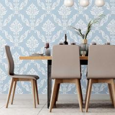 Imagem de Papel De Parede Adesivo Arabesco Clássico N07074 0,58X3,00M