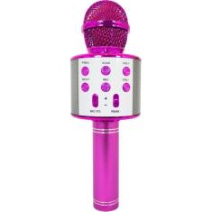 Imagem de Microfone Infantil Bluetooth Para Karaokê Spring Kids Rosa
