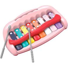 Imagem de Xilofone Piano Infantil - Bandinha Show - Rosa - Zoop Toys
