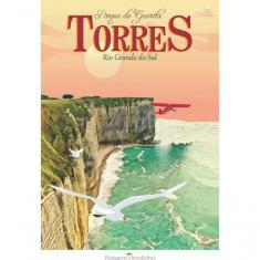 Imagem de Quebra Cabeça Torres Rio Grande Do Sul 1014 Peças 98 X 70