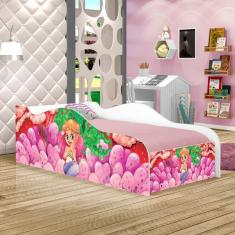 Imagem de Mini Cama Fun Sereia e Corais Infantil Com Colchão