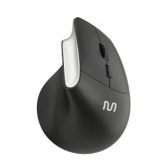 Imagem de Mouse Sem Fio Vertical Clique Silencioso 1600dpi Preto Multi - MO384