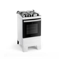 Imagem de Fogão 4 Bocas Branco com Mesa Inox Atlas Agile Up Bivolt - Atlas Eletr