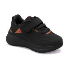 Imagem de Tênis Infantil Klin Freedom Preto com Laranja 440.008-Masculino