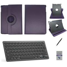 Imagem de Kit Capa 360/Can/Pel/Teclado iPad New 2017 9,7 " Roxo