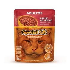 Imagem de Ração Special Cat Sache Gatos Adultos Carne 85g - Special Dog