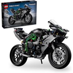 Imagem de Lego Set Technic 42170 Motocicleta Kawasaki Ninja H2R 643 Pc