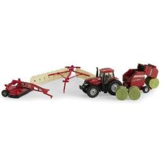 Imagem de Play Set Miniatura Agrícola Trator Case Ih 44078 1/64