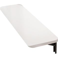 Imagem de Mesa dobrável montada na parede, mesa dobrável para lavanderia, mesa flutuante de madeira de parede, parede dobrável para mesa de computador, perfeita para escritório doméstico, lavanderia,